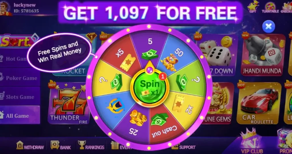 Spin Wheel RS777 VIP